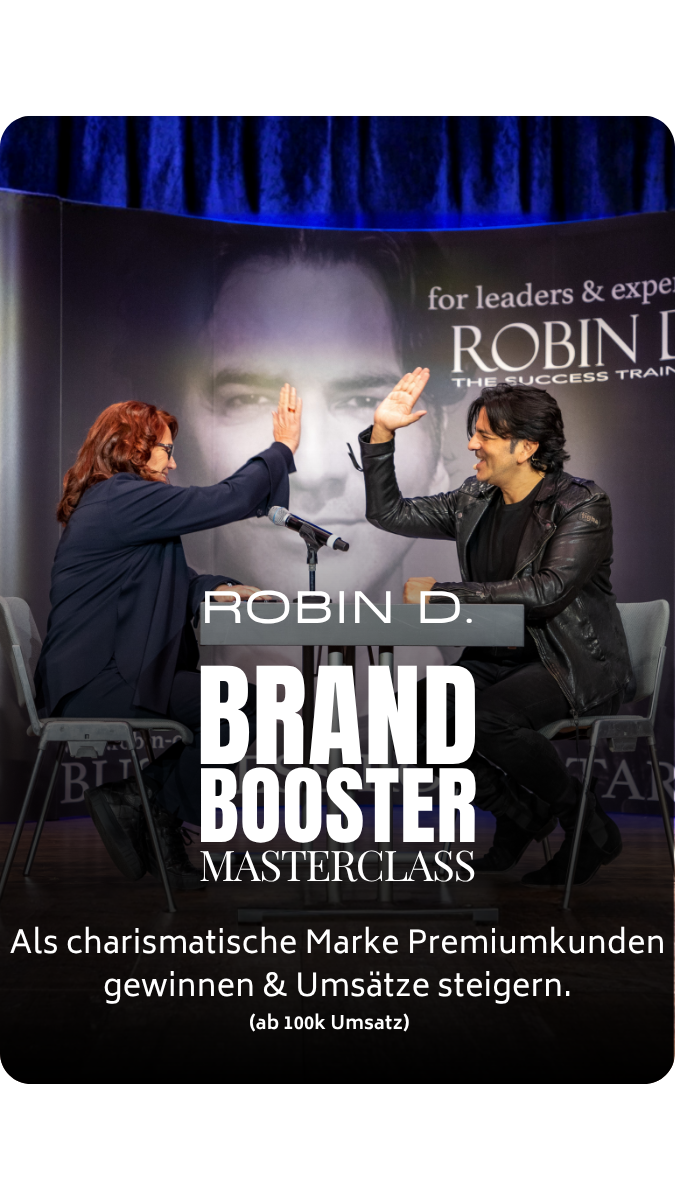 Robin D. Stimme Rhetorik Präsentation Leadership Coach